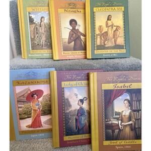 6 Royal Diaries Historical Girl Lot Scholastic